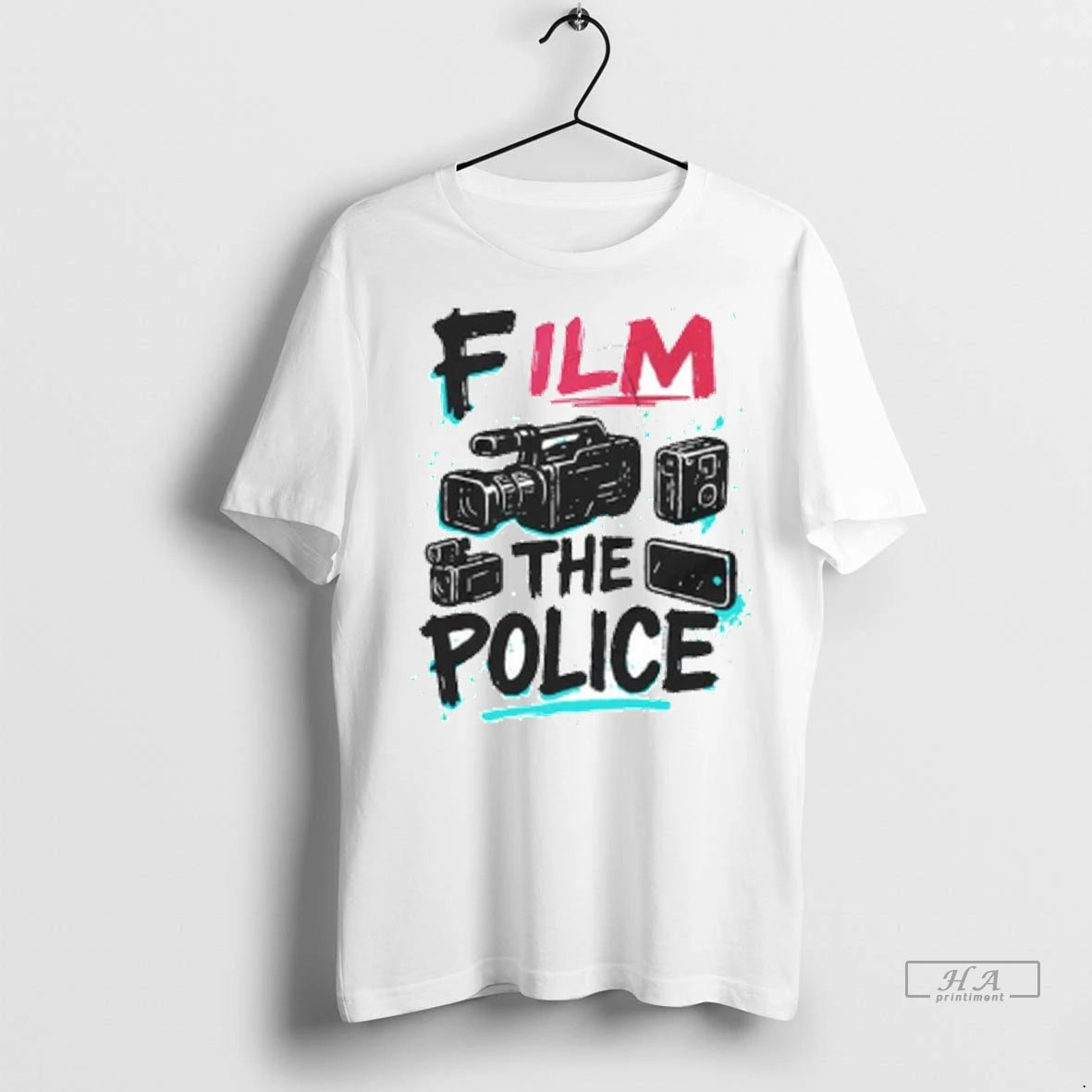 Official Trendy Film The Police Staple Protest Ornaments Shirt Sweater
