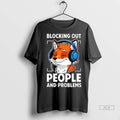 Official Trendy Fox Introvert Blocking Out People And Problems Cute Shirt Sweater