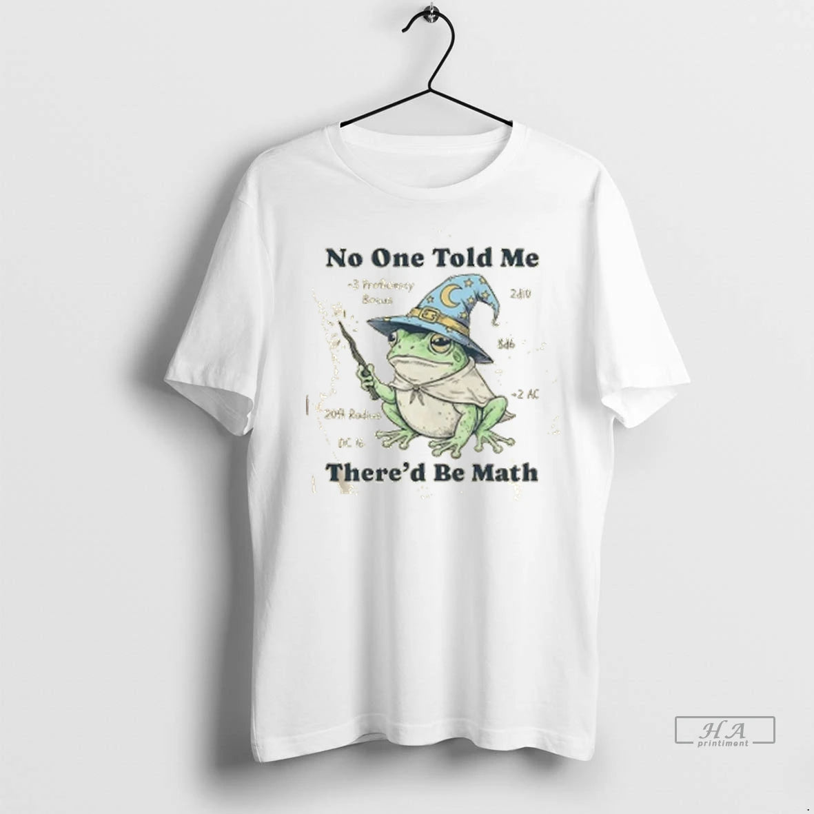 Official Trendy Frog Wizard No One Told Me Thered Be Math Shirt Sweater
