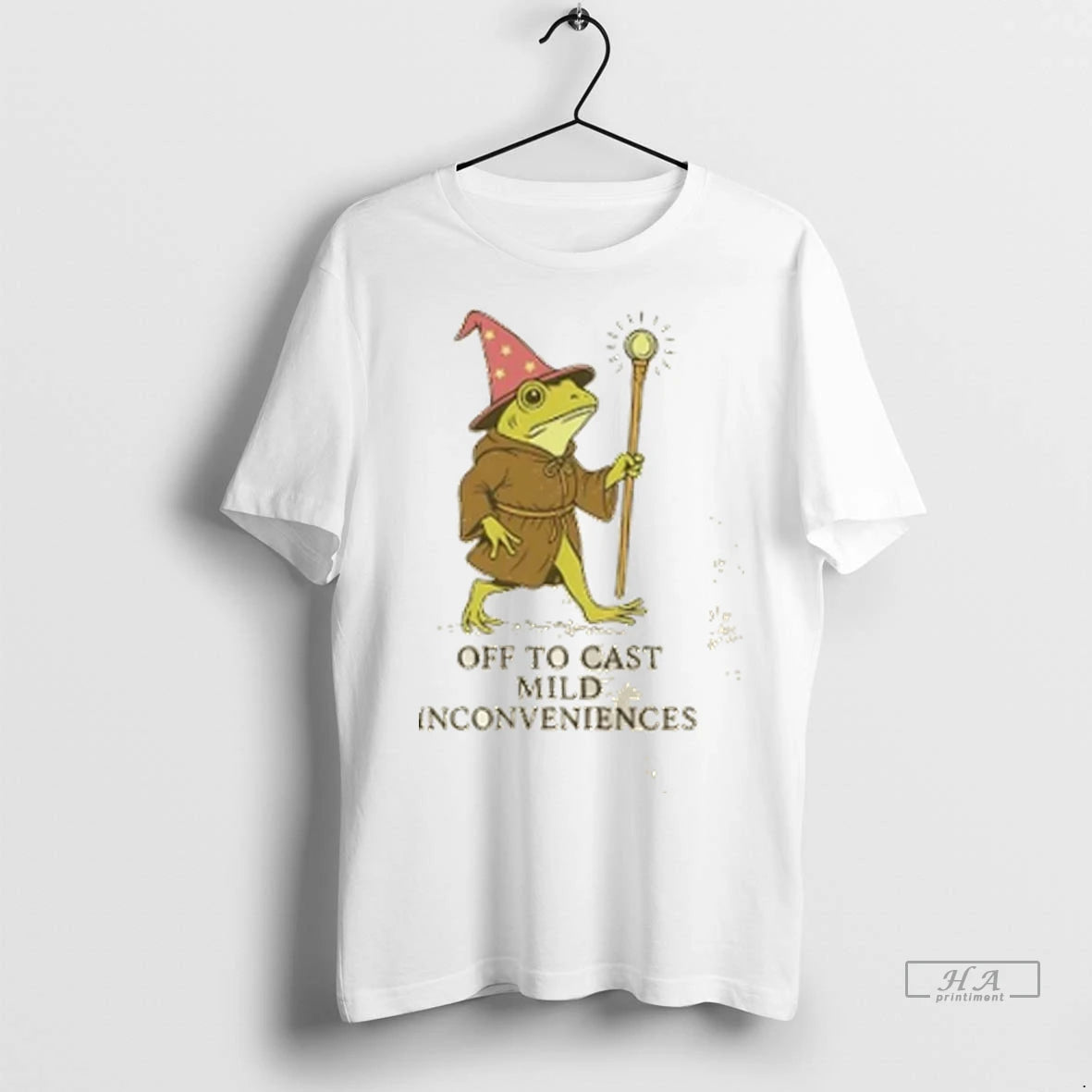 Official Trendy Frog Wizard Off To Cast Mild Inconveniences Shirt Sweater