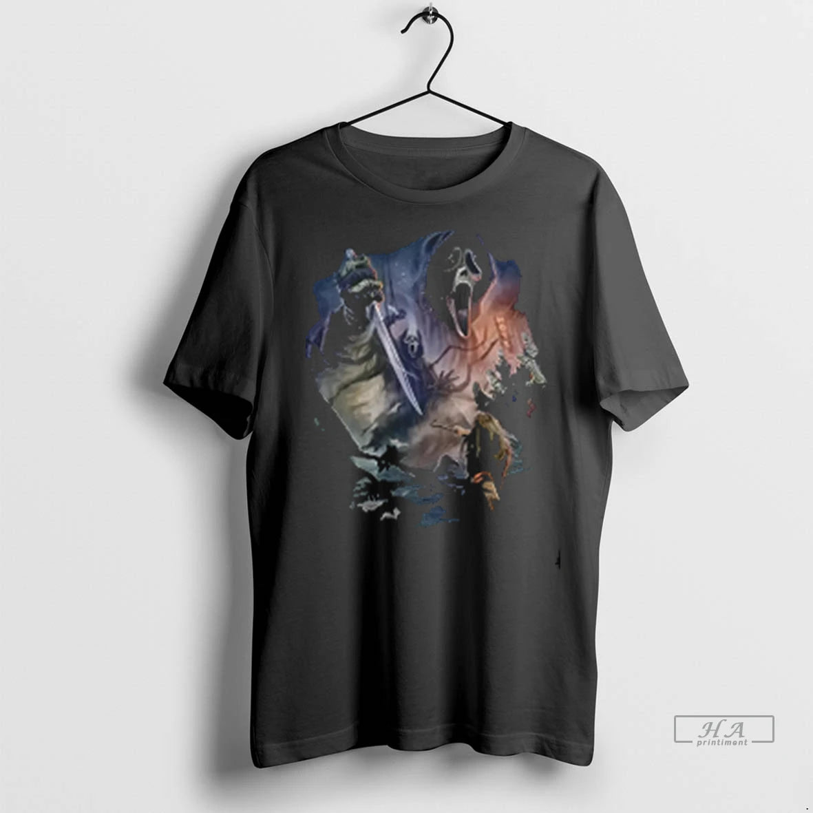 Official Trendy Ghost Face Nightmare City Halloween Graphic Art T Shirt M8o0eraq4ga 1 Shirt Sweater