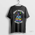 Official Trendy Gorilla Drummer Beat Master Music Fun Shirt Sweater