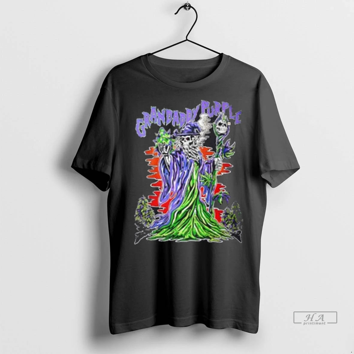 Official Trendy Grandaddy Purple Kush Halloween Skeleton Shirt Sweater