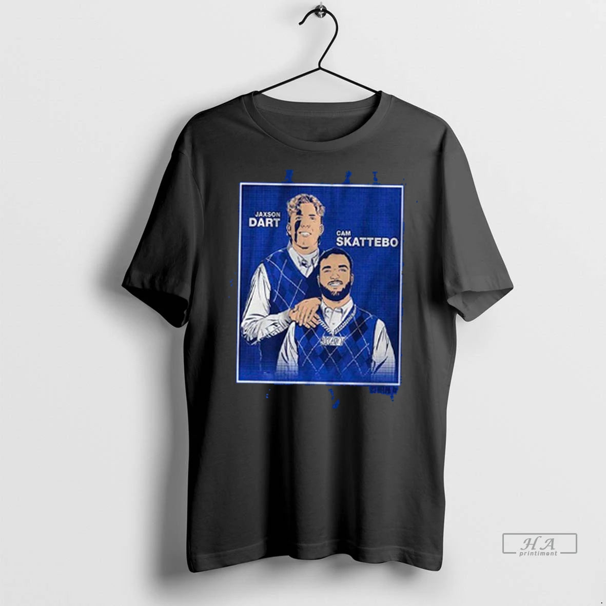Official Trendy Jaxson Dart And Cam Skattebo Step Brothers Family Portrait Shirt Sweater