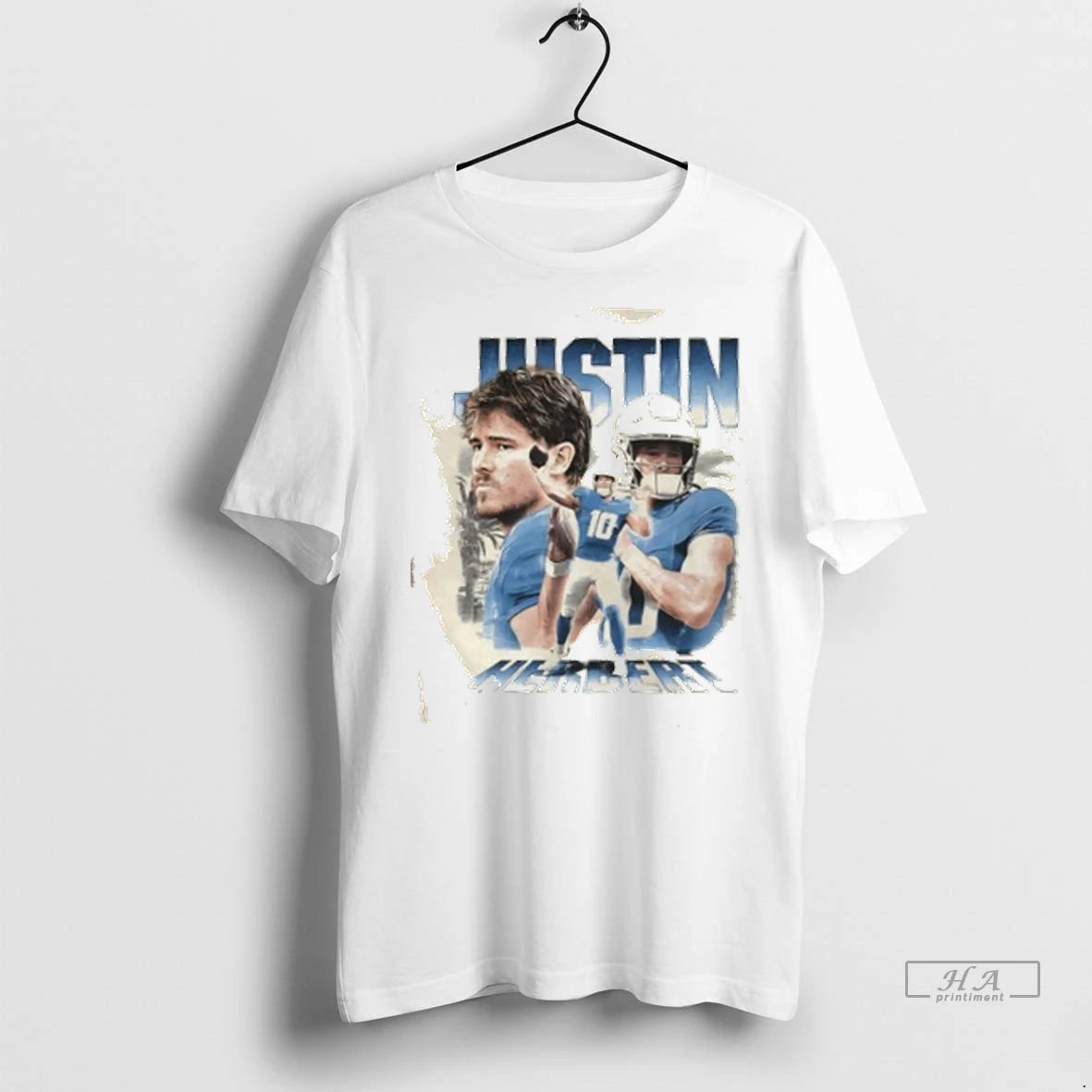 Official Trendy Justin Herbert Los Angeles Chargers Vintage Football Shirt Sweater