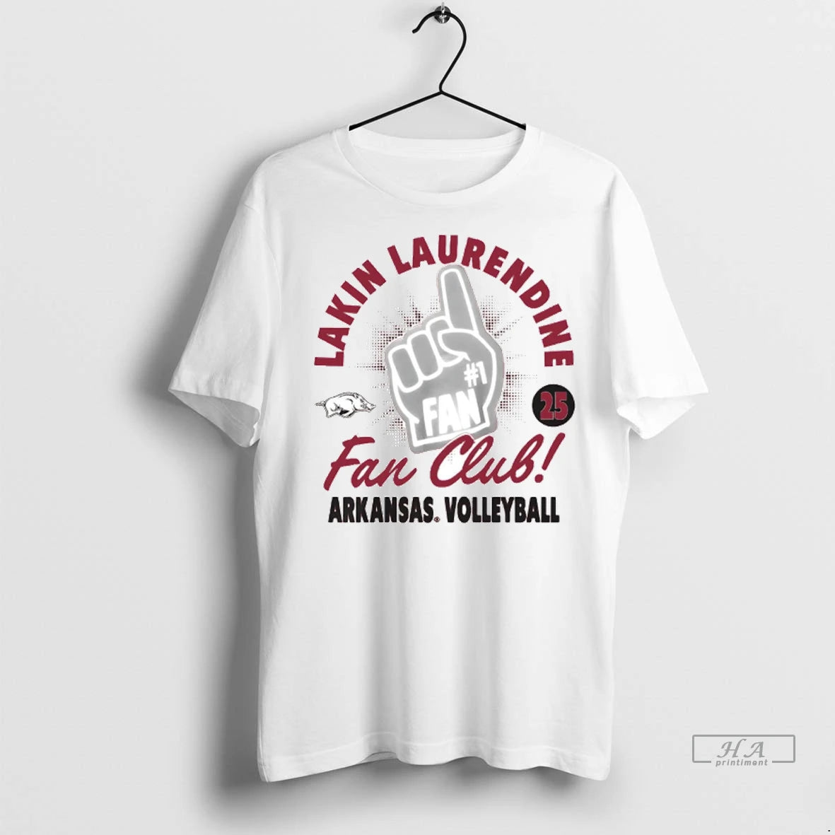 Official Trendy Lakin Laurendine Fan Club Arkansas Volleyball Shirt Sweater