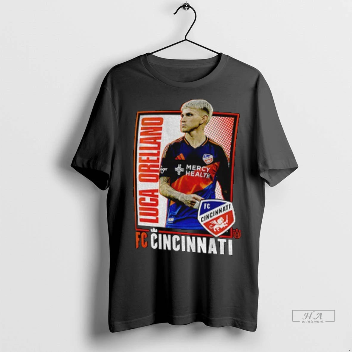 Official Trendy Luca Orellano Fc Cincinnati Major League Soccer Logo Shirt Sweater
