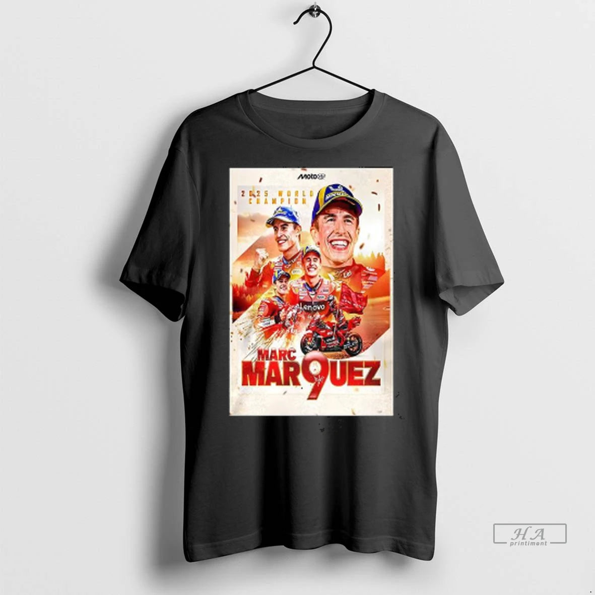 Official Trendy Marc Marquez 2025 World Champion Shirt Sweater