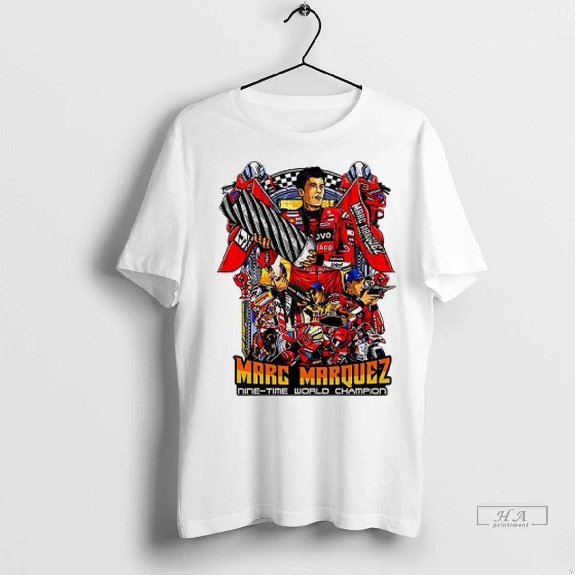 Official Trendy Marc Marquez Nine Time World Champions 2025 Shirt Sweater