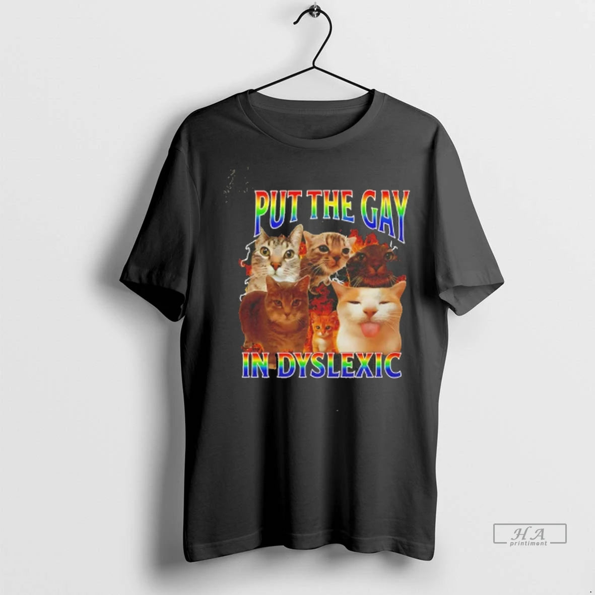 Official Trendy Megan Meiyok Wears I Put The Gay In Dyslexic Tee Shirt Sweater
