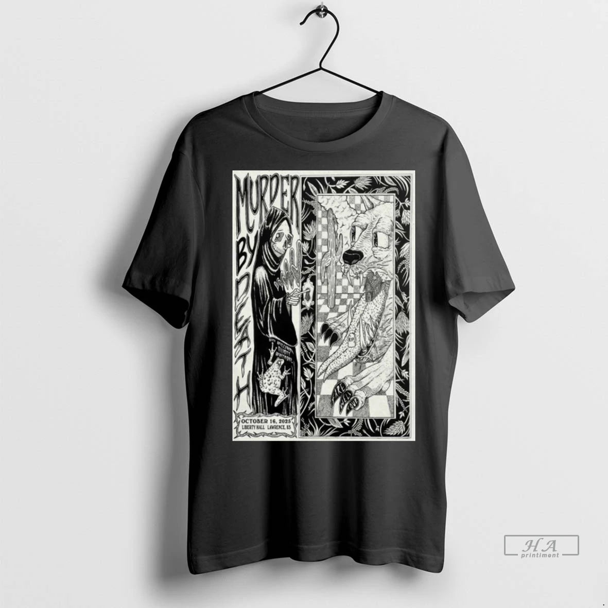 Official Trendy Murder By Death Liberty Hall Lawrence Ks October 16 2025 Shirt Sweater