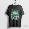 Official Trendy New York Jets Skull Helmet Graphic Tee Shirt Sweater