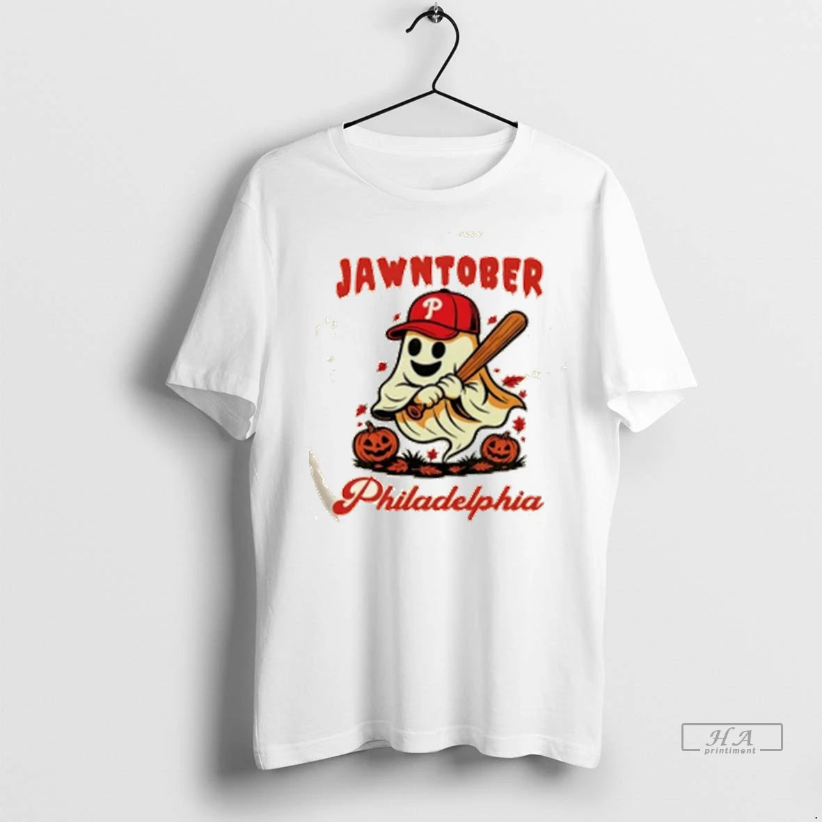 Official Trendy Philadelphia Phillies Jawntober Red October Halloween Baseball Shirt Sweater