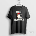 Official Trendy Philadelphia Phillies Red October Halloween Ghost Playing Baseball