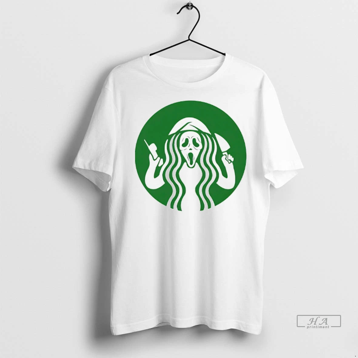 Official Trendy Pumpkin Spooky Latte Halloween Logo Parody Shirt Sweater