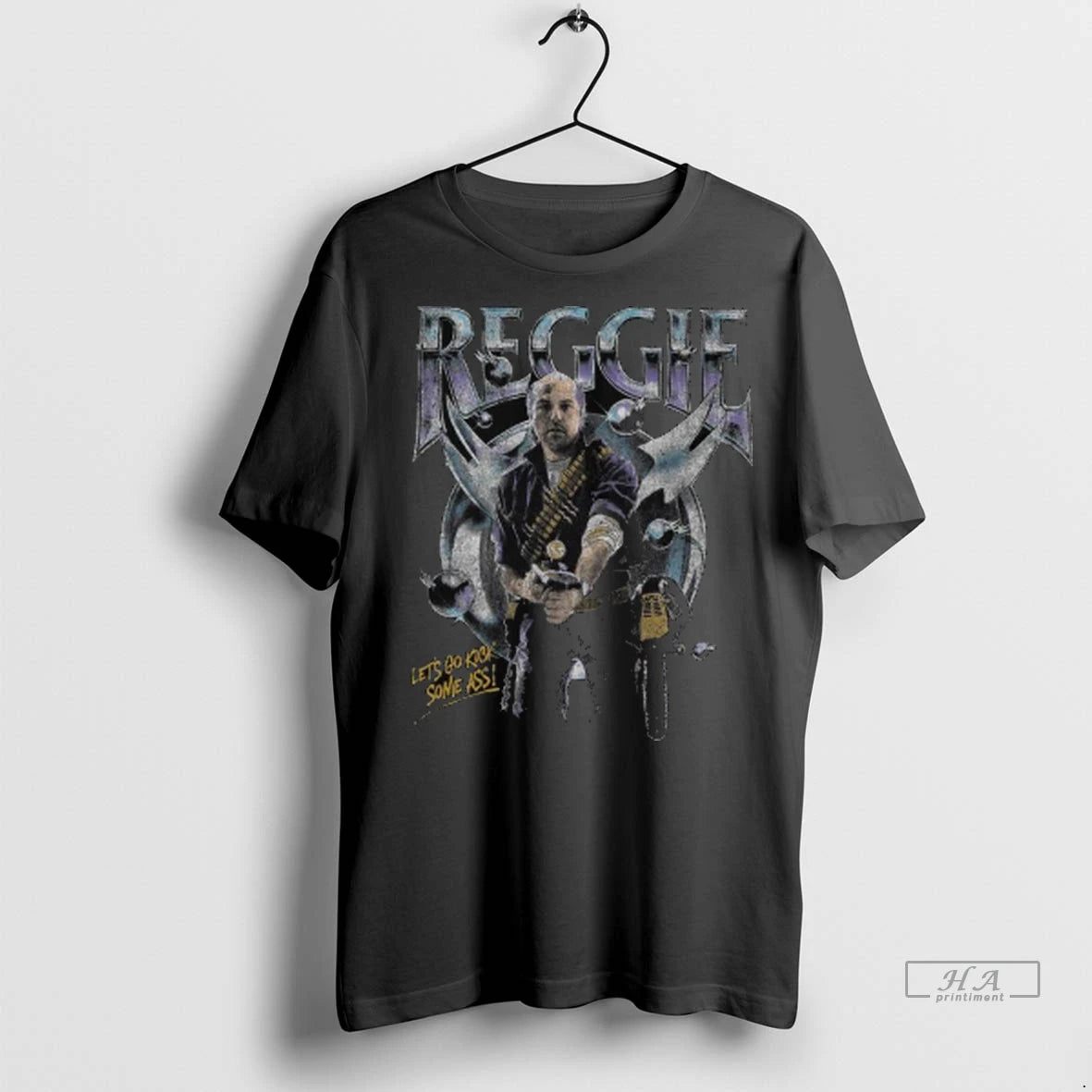 Official Trendy Reggie Lets Go Kick Some Ass Long Sleve Shirt Sweater