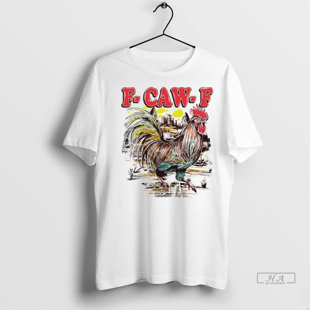 Official Trendy Rooster F Caw F Desert Shirt Sweater