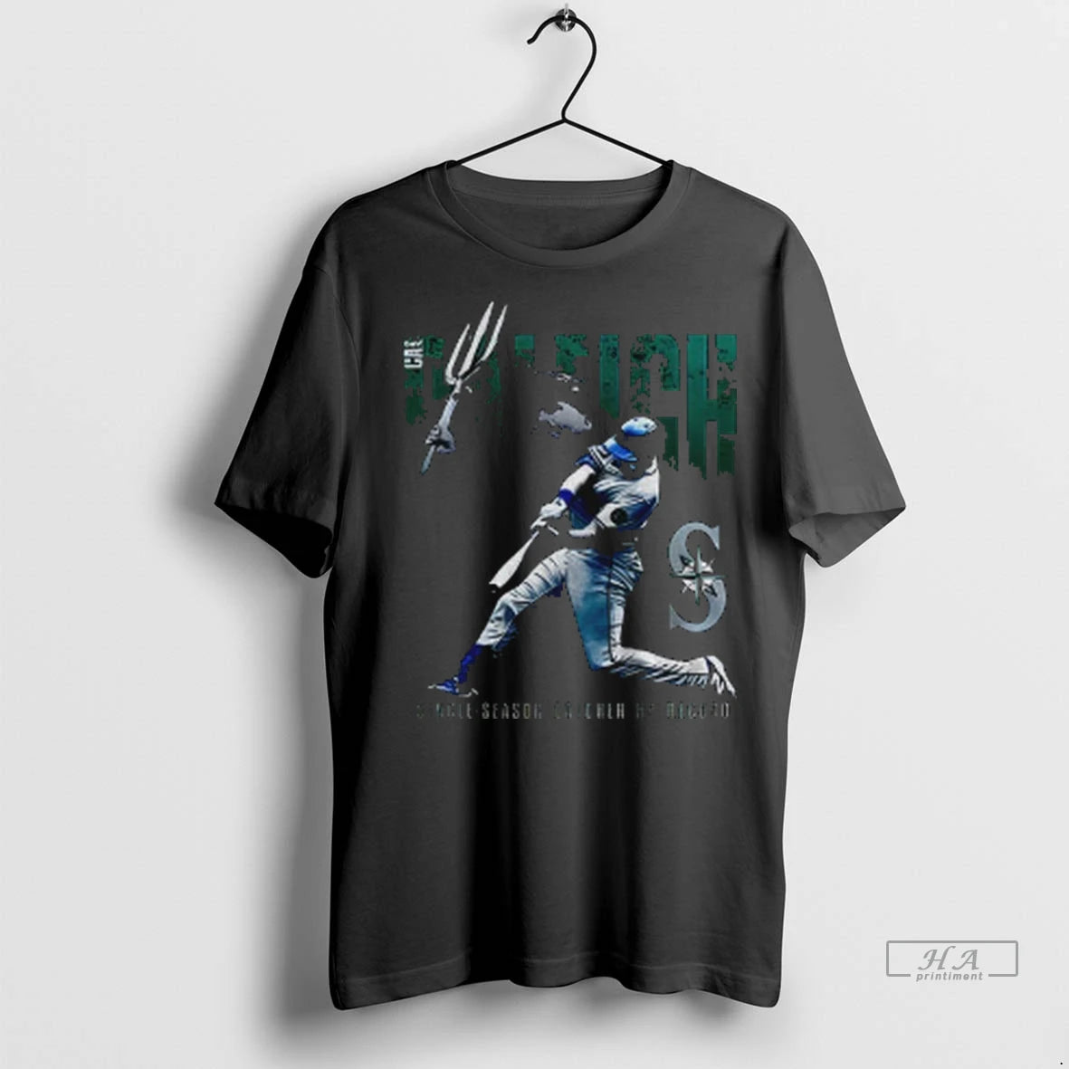Official Trendy Seattle Mariners Cal Raleigh Mlb Baseball Single Season Catcher 2025 Shirt Sweater
