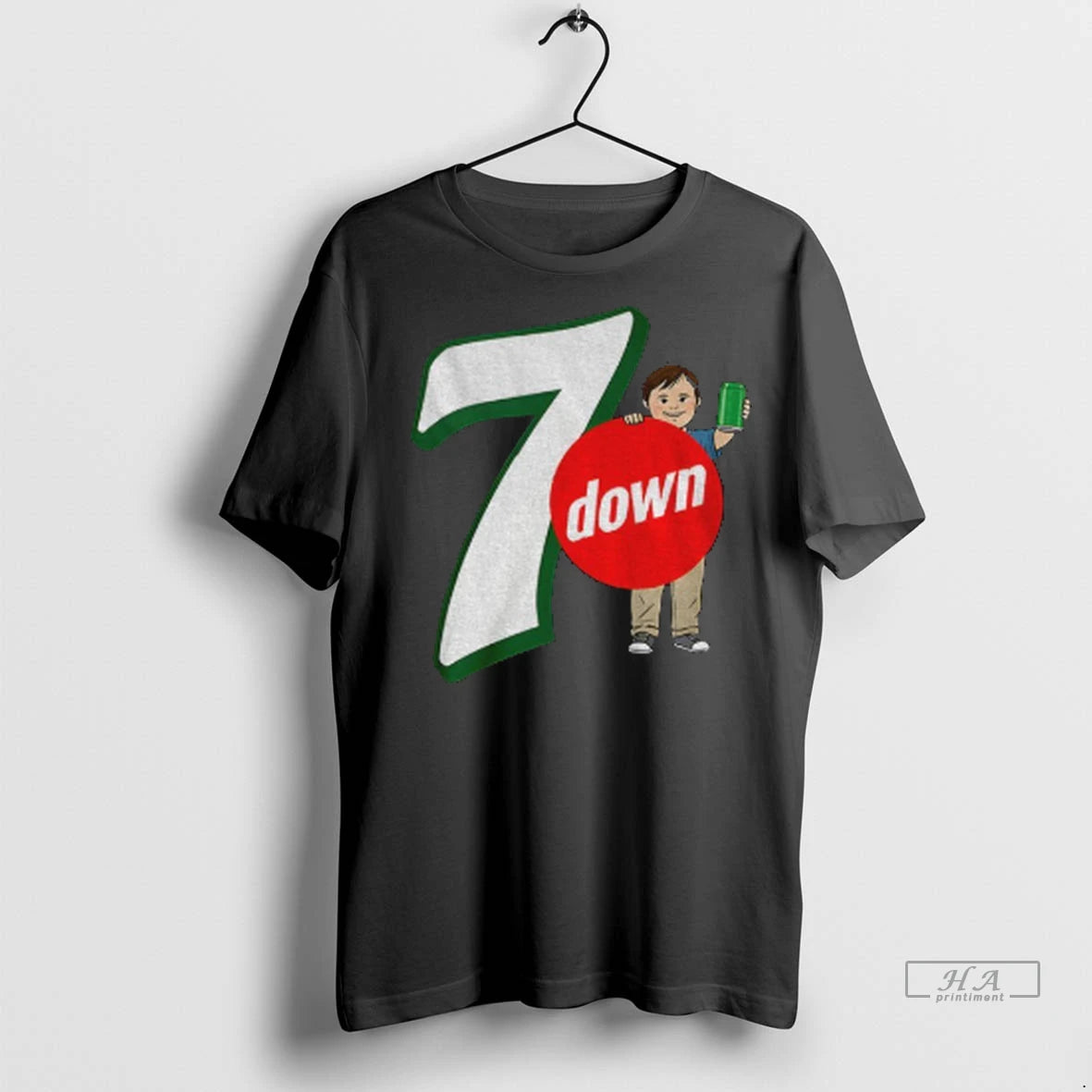 Official Trendy Seven Down 7 Up Parody Logo Shirt Sweater