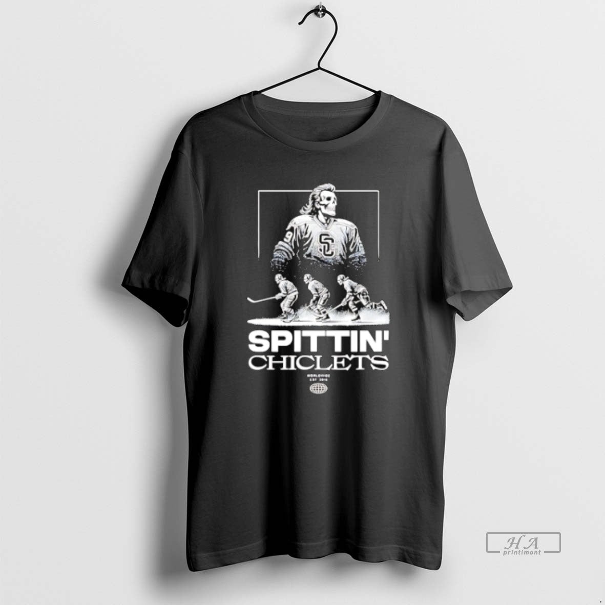 Official Trendy Spittin Chiclets Worldwide Sc Hockey Retro