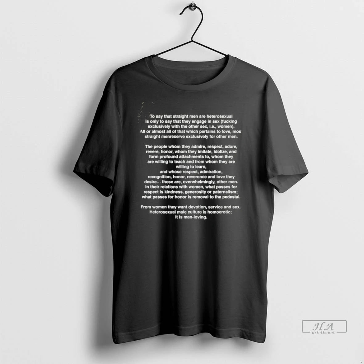 Official Trendy Straight Men Quoest Tee Shirt Sweater