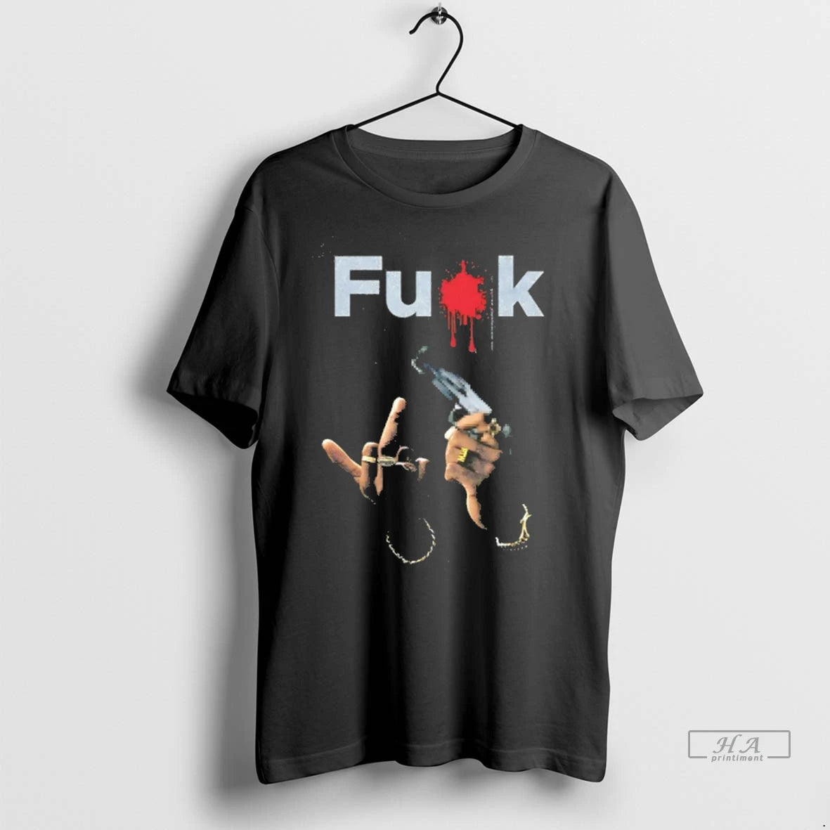 Official Trendy Street Style Fuck Middle Finger Tee Shirt Sweater