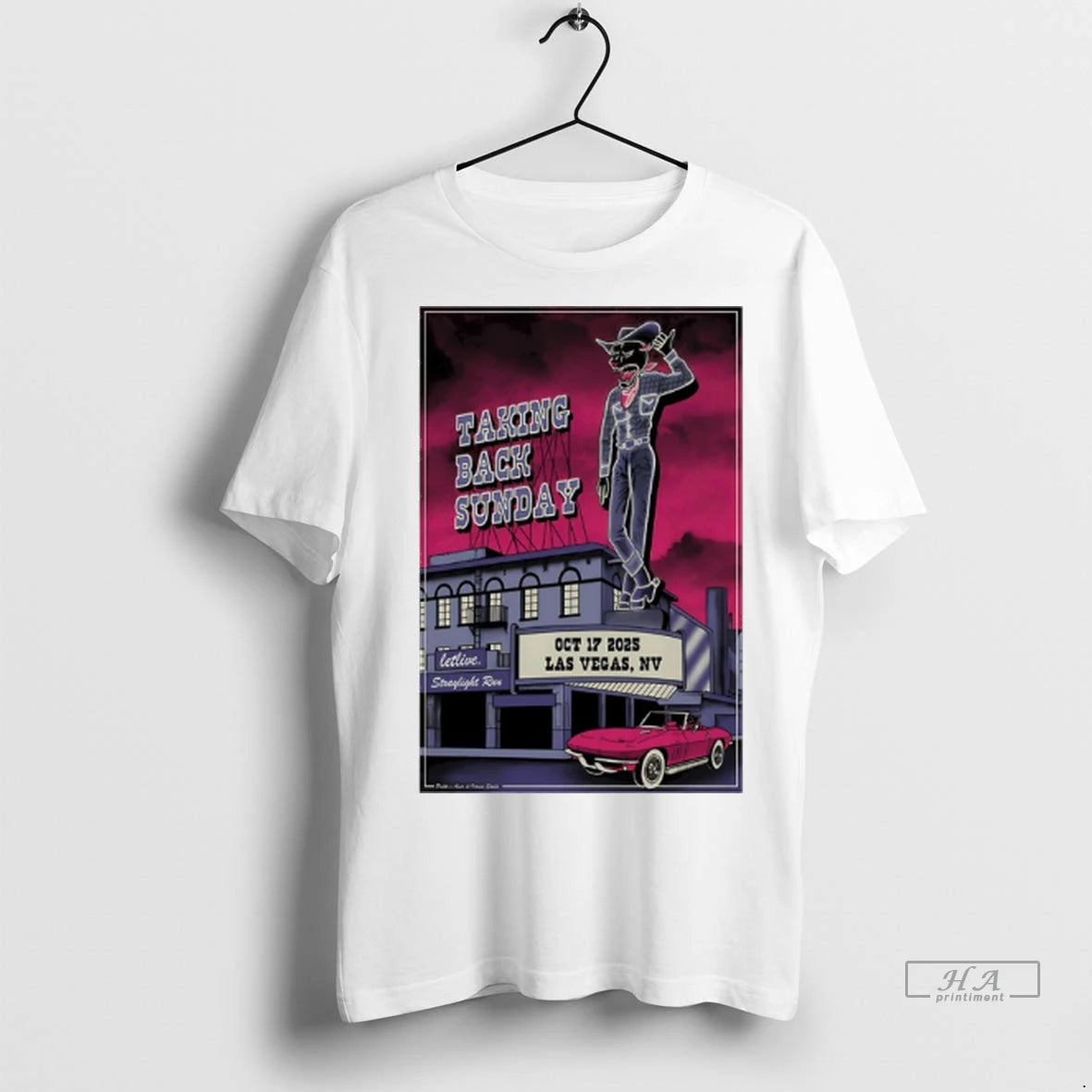 Official Trendy Taking Back Sunday Las Vegas Oct 17 2025 Shirt Sweater