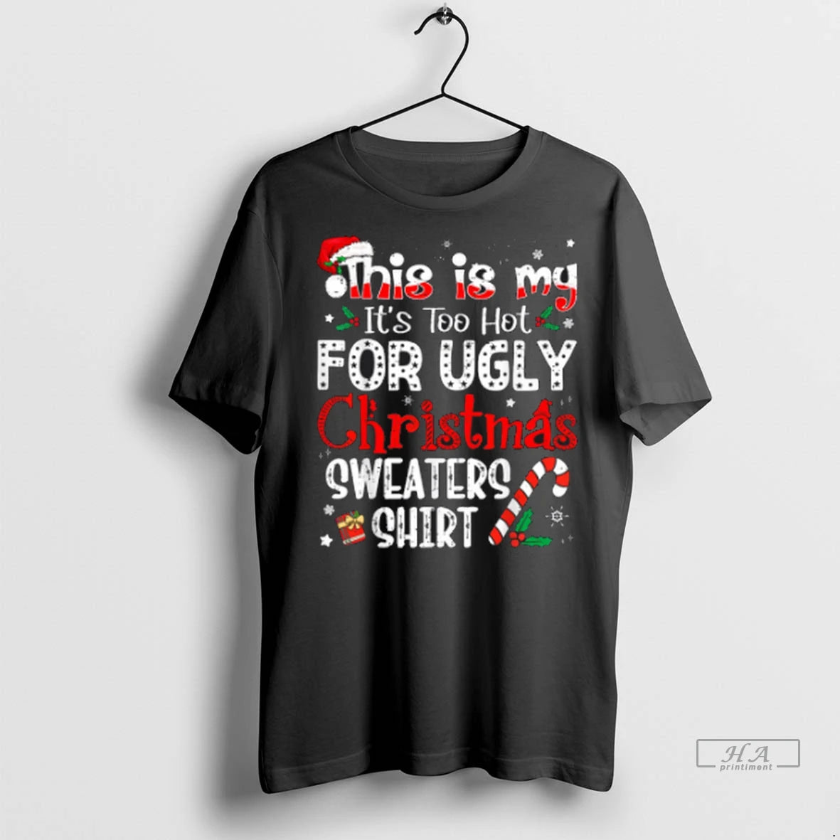 Official Trendy This Is My Its Too Hot For Ugly Christmas Shirt Sweater