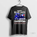 Official Trendy Toronto Blue Jays 2025 Al East Division Champions Mascot Skyline Shirt Sweater