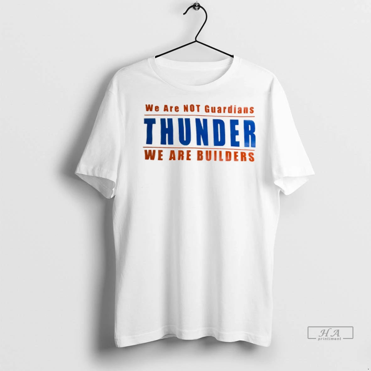 Official Trendy We Are Not Guardians Thunder We Are Builders Shirt Sweater
