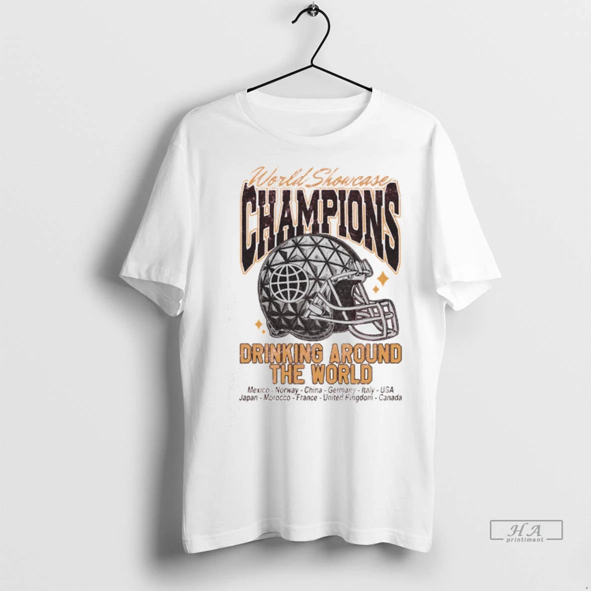 Official Trendy World Showcase Champions Drinking Around The World Shirt Sweater