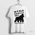 Official Trendy World Gorilla Day 2025 Shirt Sweater