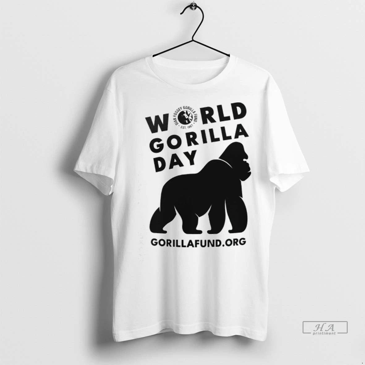 Official Trendy World Gorilla Day 2025 Shirt Sweater