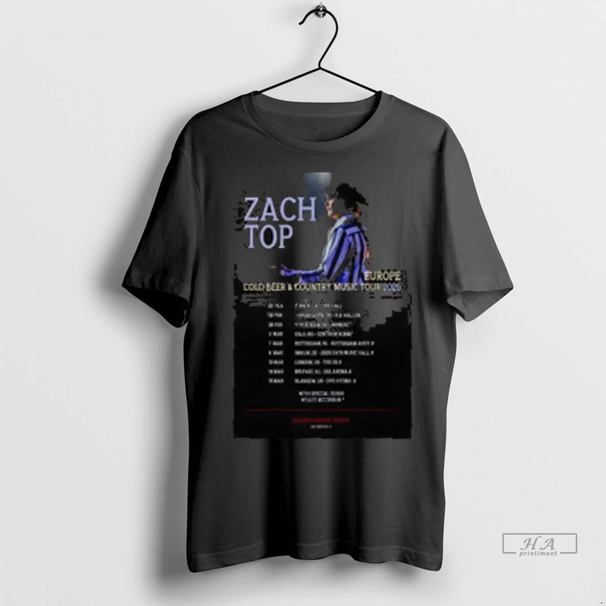 Official Trendy Zach Top Europe Cold Beer And Country Music Fall Tour 2026 Shirt Sweater