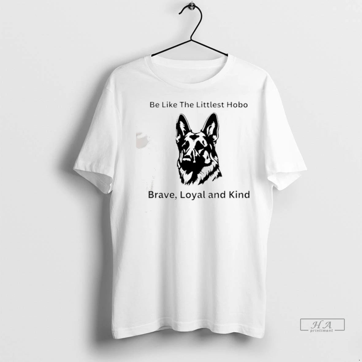Official Trendy Dog Be Like The Littlest Hobo Brave Loyal And Kind T Shirt Isrtdt