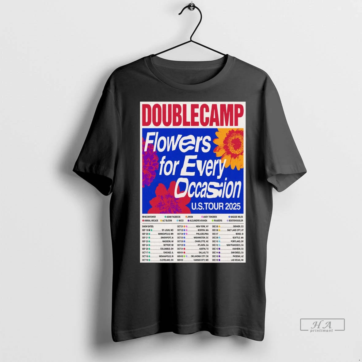 Official Trendy Doublecamp Us Tour 2025 Shirt Sweater