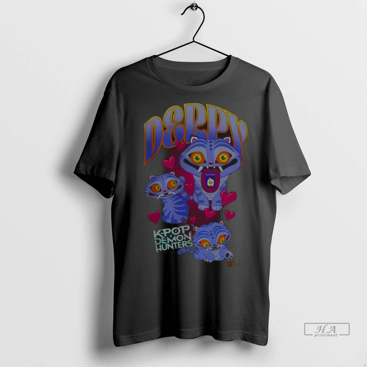 Official Trendy Kpop Demon Hunters Derpy Collage Shirt Sweater