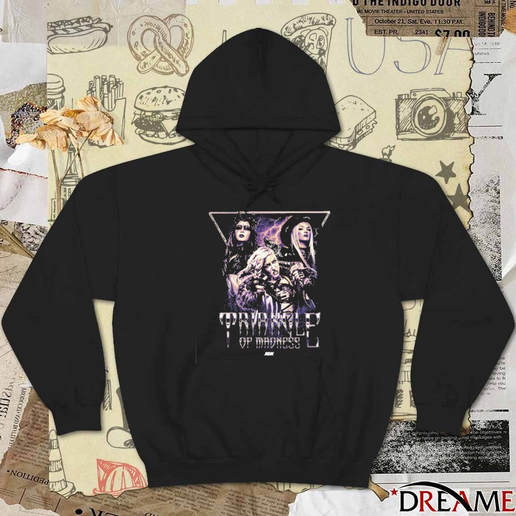 Triangle of Madness Wicked Three AEW 2025 t-shirt
