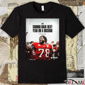 Tristan Wirfs Tampa Bay Buccaneers Coming Back Next Year On A Mission Poster t-shirt