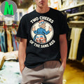 Two Cheeks Of The Same As Uncle Sam Political Satire T-Shirt