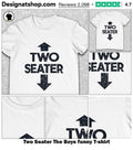 Two Seater The Boys funny shirt