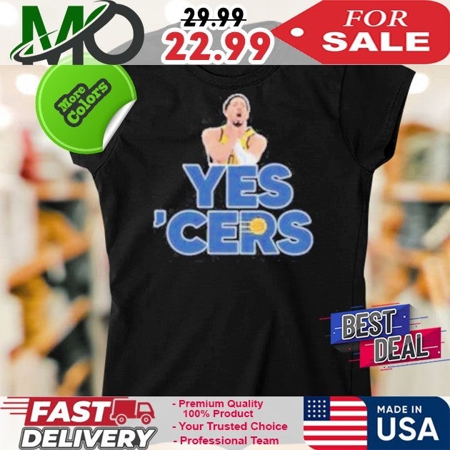 Tyrese Haliburton Choke Yes ‘Cers Indiana Pacers Fan Basketball Shirt