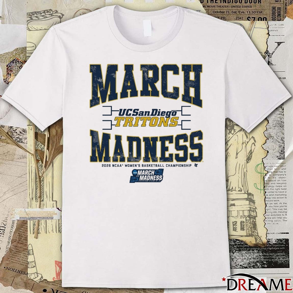 UC San Diego Tritons WBB 2026 NCAA Women’s Basketball Championship March Madness t-shirt