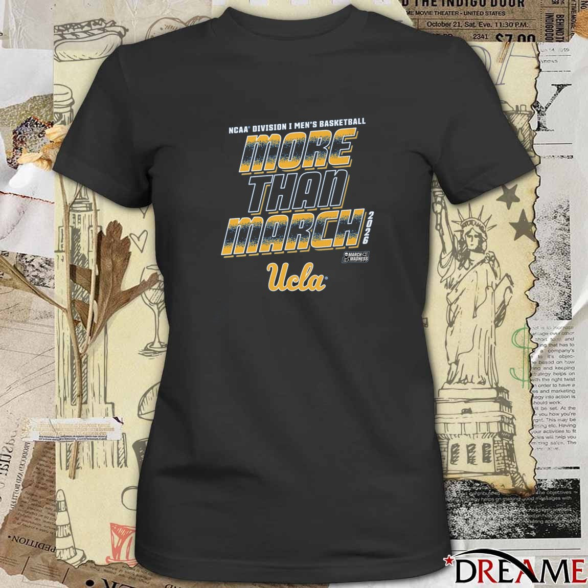 UCLA Bruins 2026 NCAA Division I Men’s Basketball More Than March t-shirt