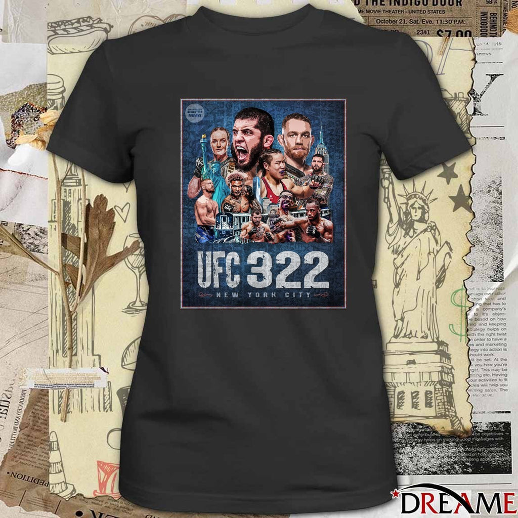 UFC 322 November 15, 2025, at Madison Square Garden in New York City Poster t-shirt