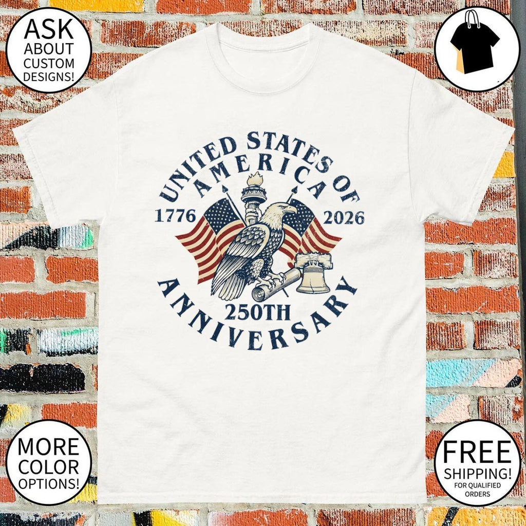 USA 250th Anniversary 1776-2026 shirt