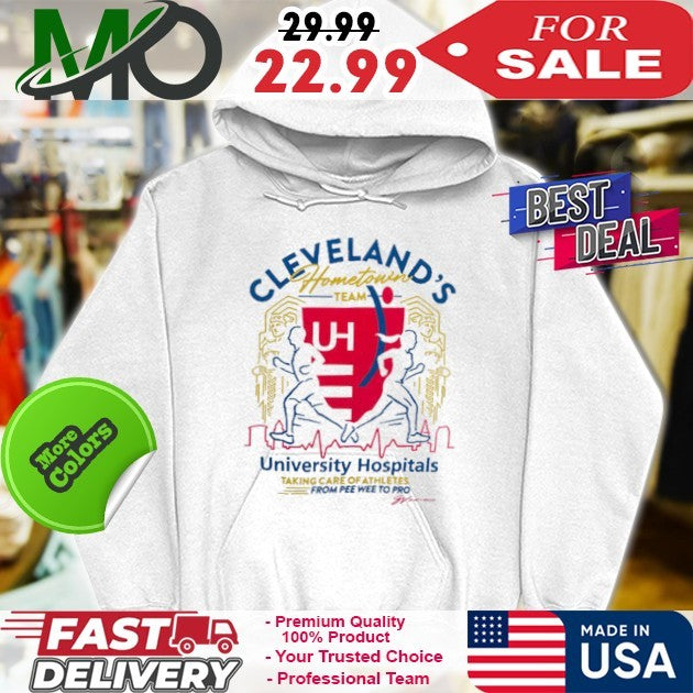 University Hospitals Cleveland Running City Hometown Athletes Sports Fan Shirt