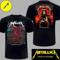 Vintage Style Metallica Dragon Poster Shirt Cardiff 2026