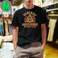 Violent Gentlemen Hockey Club Ice In Our Blood Logo T-Shirt