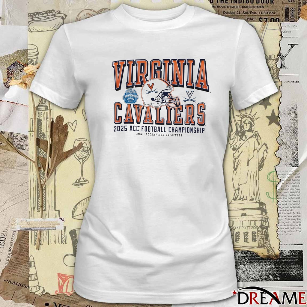 Virginia Cavaliers 2025 Atlantic Coast Conference Football Championship – Champion t-shirt